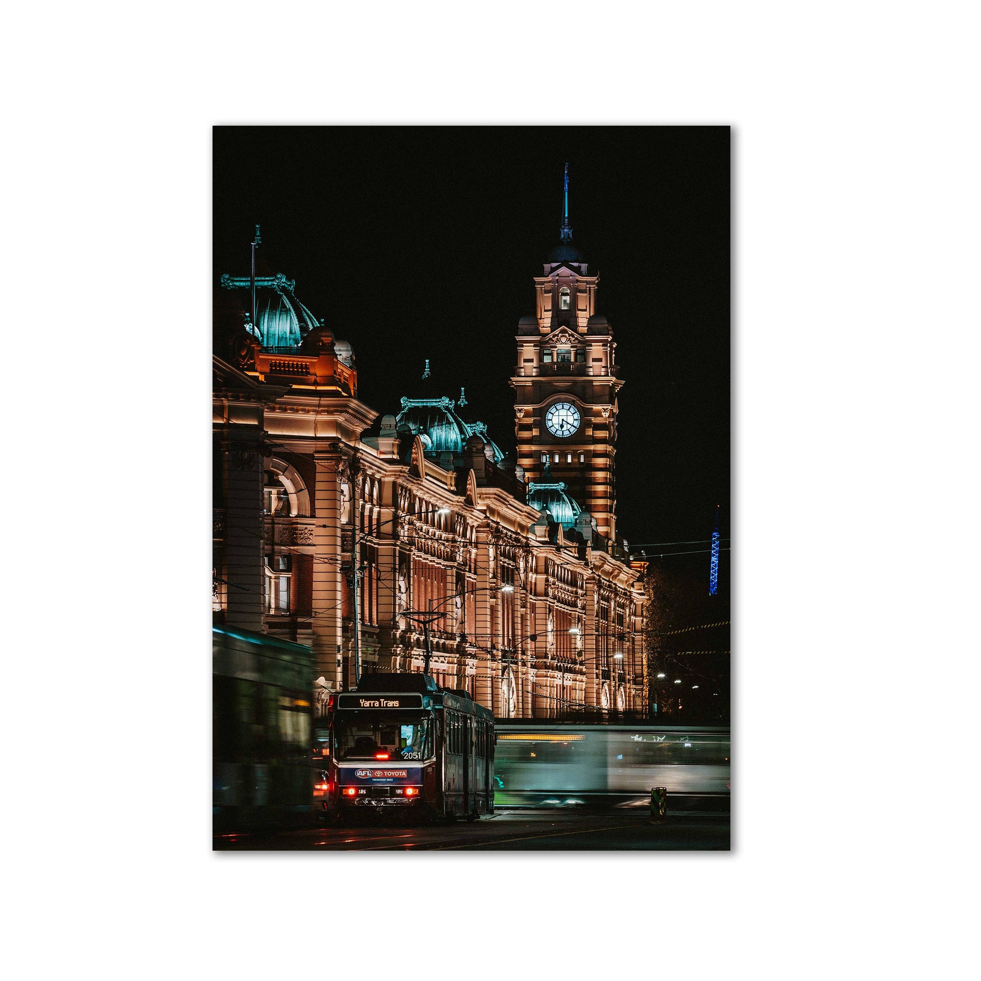Tram Stop | Flinders Street | Melbourne | Photo Art Print