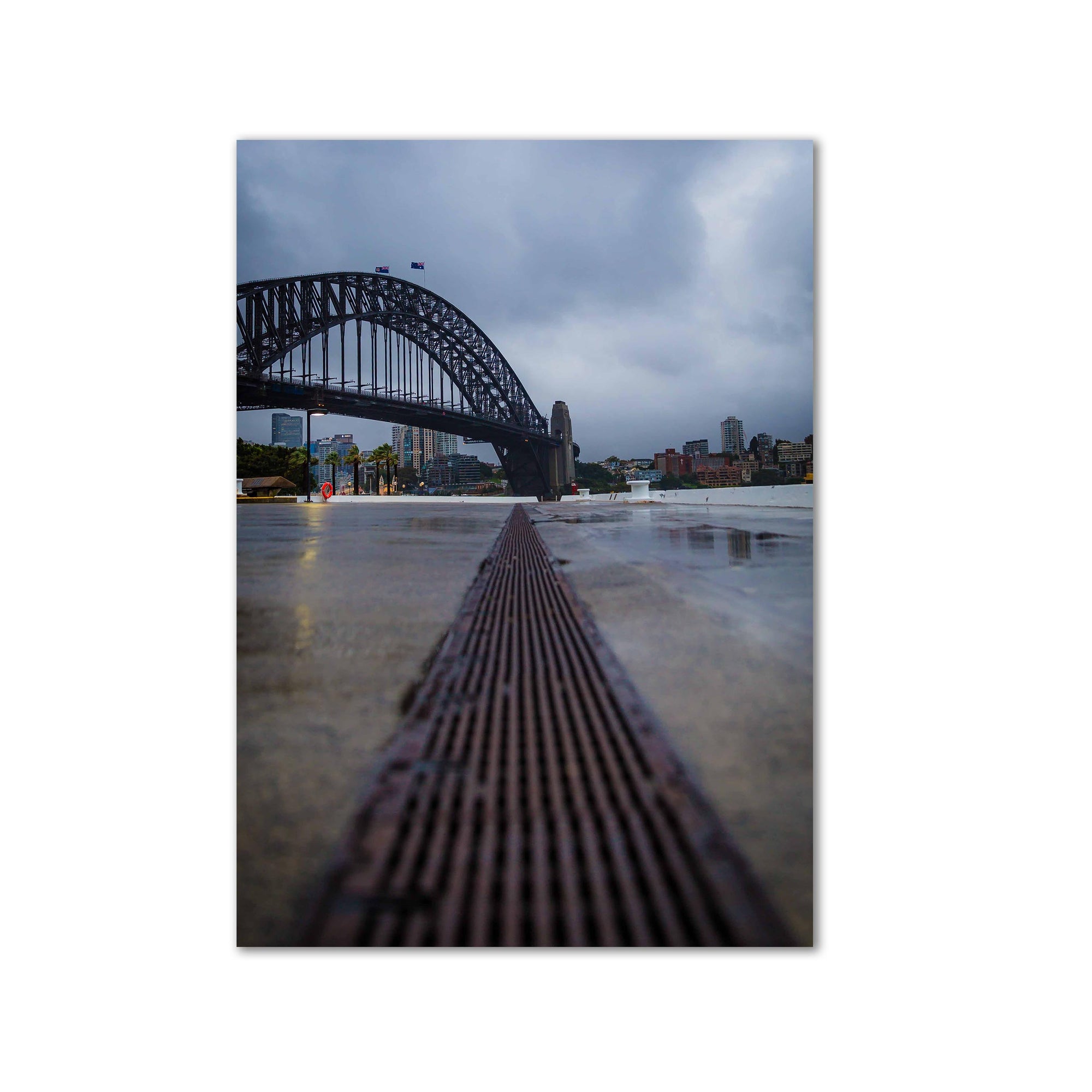 Moody Sydney | Sydney Harbour Bridge | Photo Art Print