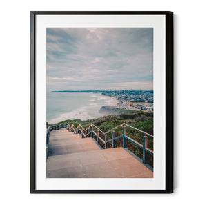Coastal Walk | Bar Beach | Newcastle | Premium Framed Print