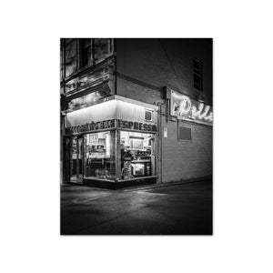 Pellegrini's Espresso Bar | Iconic | Melbourne | Victoria | Australia | Premium Framed Print