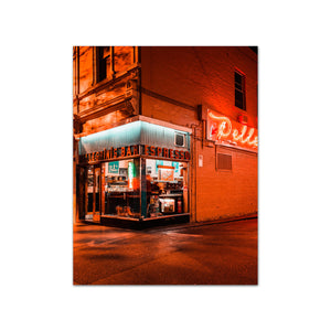 Pellegrini's Espresso Bar | Iconic | Melbourne | Victoria | Australia | Premium Framed Print