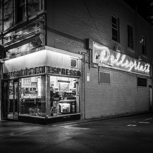 Set of 8 | Hosier Lane | Flinders St Station | Movida | Pelleginis | Black & White | Melbourne | Photo Art Prints