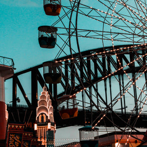 Opera House | Luna Park | Harbour Bridge | Manly Ferry | The Rocks | Set of 8 | Sydney | Photo Art Prints