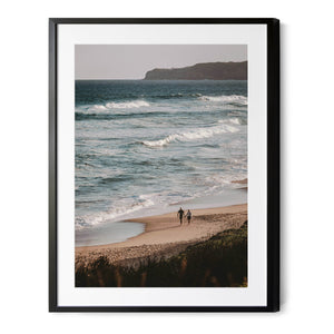 Beach Lovers | Premium Framed Print