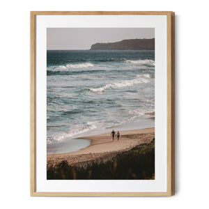 Beach Lovers | Premium Framed Print