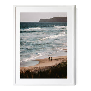 Beach Lovers | Premium Framed Print