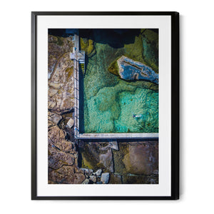 Rock Pool | Curl Curl Ocean Pool | Premium Framed Print