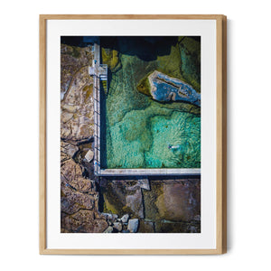 Rock Pool | Curl Curl Ocean Pool | Premium Framed Print