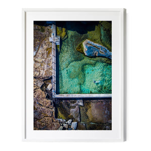 Rock Pool | Curl Curl Ocean Pool | Premium Framed Print