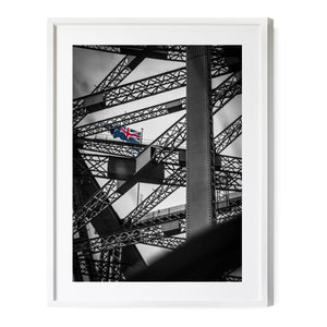 Flagged | Sydney Harbour Bridge | Premium Framed Print