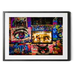 Kitchen Window | Movida Melbourne | Premium Framed Print