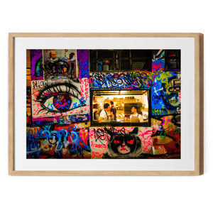 Kitchen Window | Movida Melbourne | Premium Framed Print