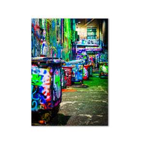 Bins | Hosier Lane Street Art  | Photo Art Print