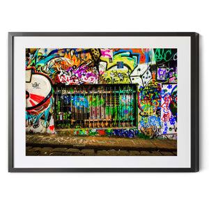 Hosier Lane Street Art | Premium Framed Print