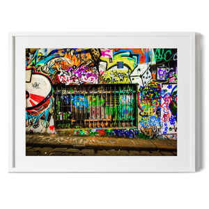 Hosier Lane Street Art | Premium Framed Print