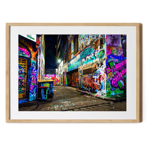 Hosier Lane Street Art | Premium Framed Print