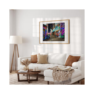 Hosier Lane Street Art | Premium Framed Print