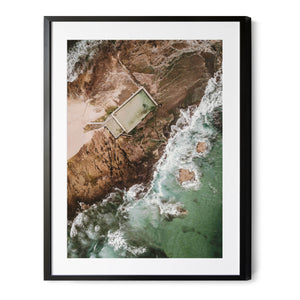 Mona Vale Ocean Pool | Premium Framed Print