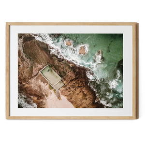 Mona Vale Ocean Pool | Premium Framed Print