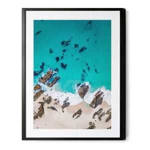 Paradise Rocks | Premium Framed Print