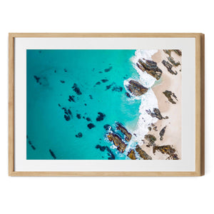 Paradise Rocks | Premium Framed Print