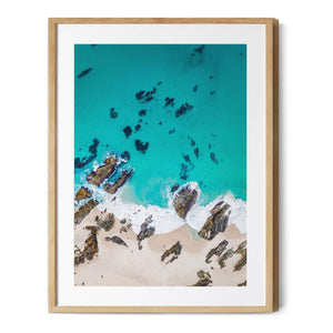 Paradise Rocks | Premium Framed Print
