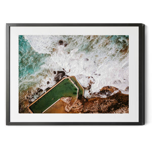 South Curl Curl Ocean Pool | Premium Framed Print