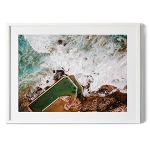 South Curl Curl Ocean Pool | Premium Framed Print