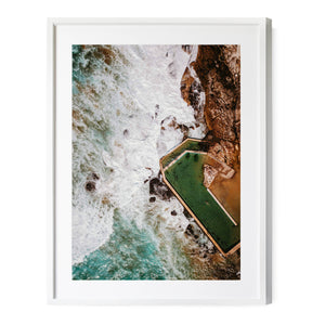 South Curl Curl Ocean Pool | Premium Framed Print