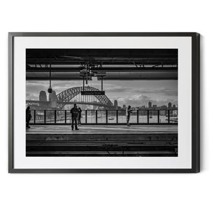 Station Views | Circular Quay | Premium Framed Print