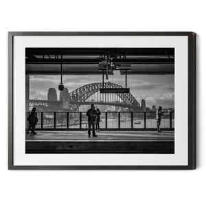 Circular Quay | Station Views | Sydney Harbour | Photo Art Print