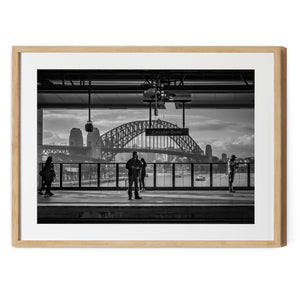 Circular Quay | Station Views | Sydney Harbour | Photo Art Print