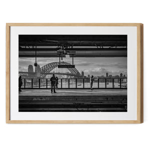 Station Views | Circular Quay | Premium Framed Print