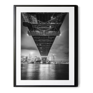Under The Bridge | Sydney Harbour Bridge | Premium Framed Print