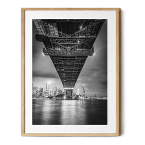 Under The Bridge | Sydney Harbour Bridge | Premium Framed Print