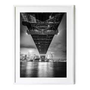 Under The Bridge | Sydney Harbour Bridge | Premium Framed Print