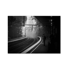 Winter Commute  | Photo Art Print